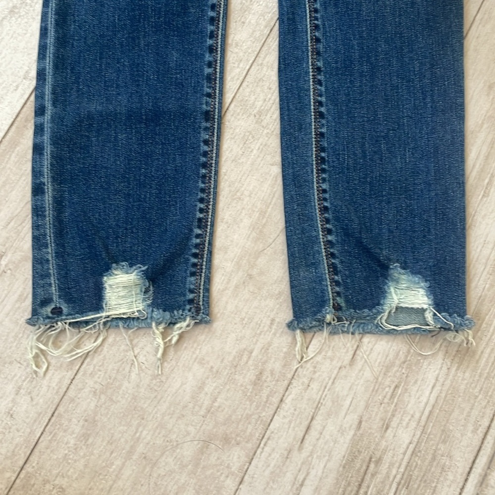 Hudson Jeans Blue Skinny Distressed Denim - Size 27 - Picture 8 of 8